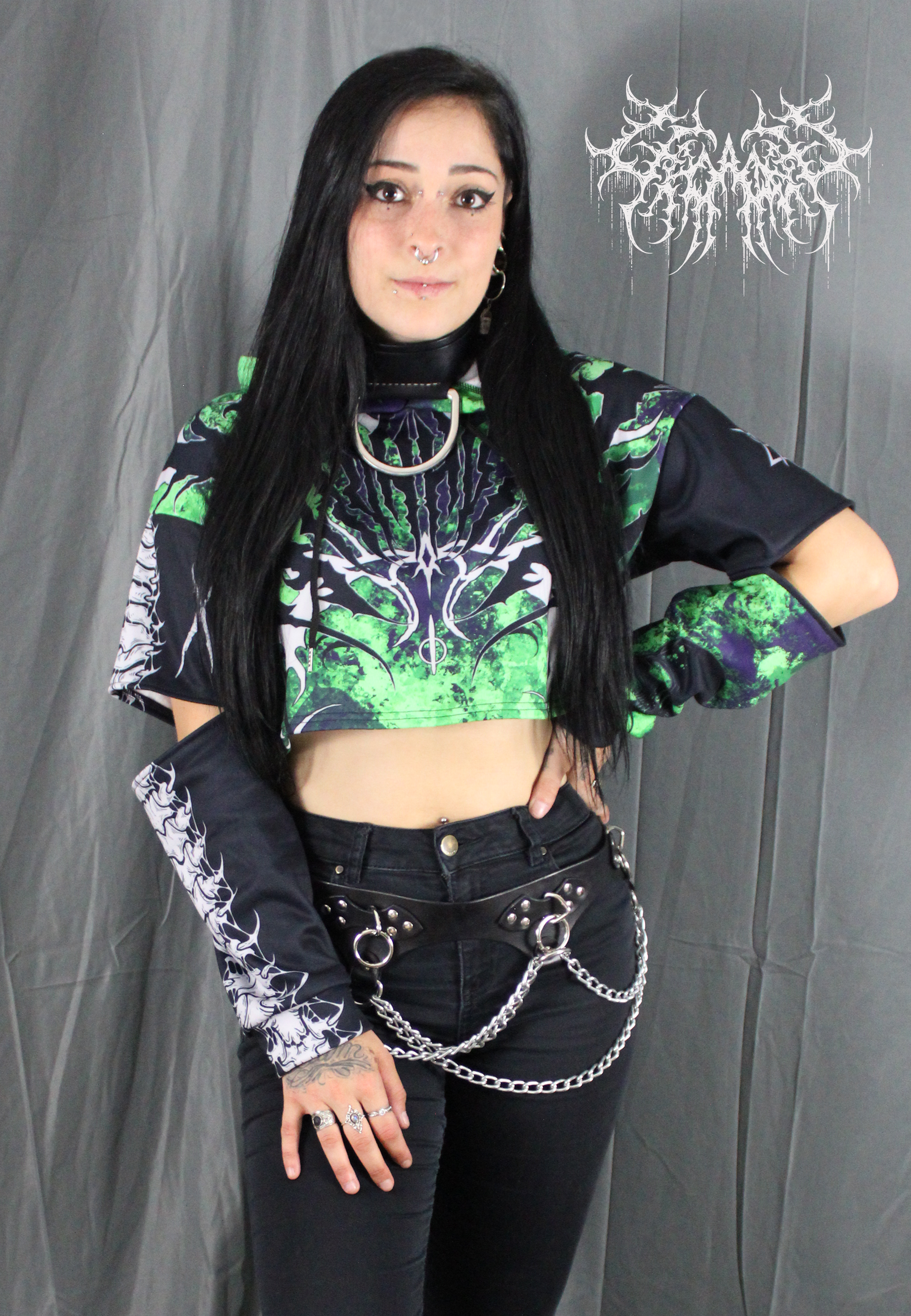 TOXIC-WASTE CROP-TOP